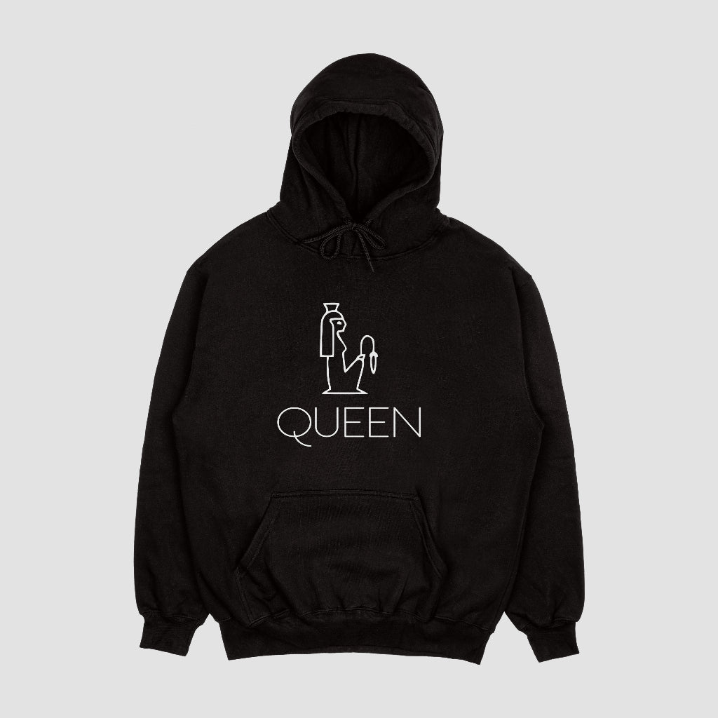 Black/White Queen Hoodie – Frezh Division