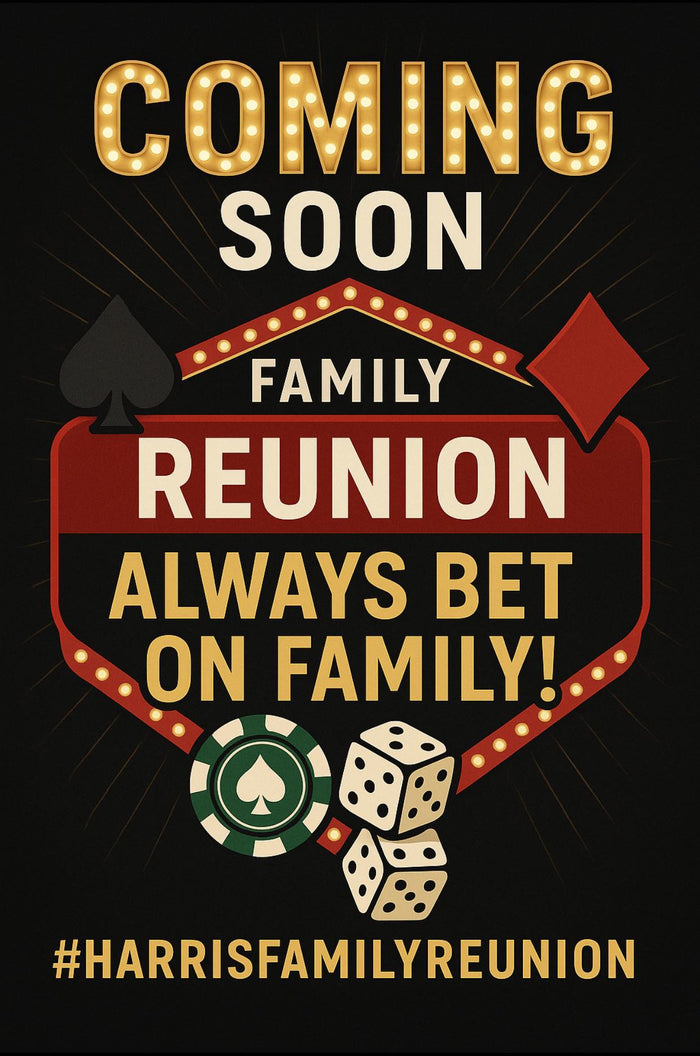Harris Family Reunion 2025 Dues