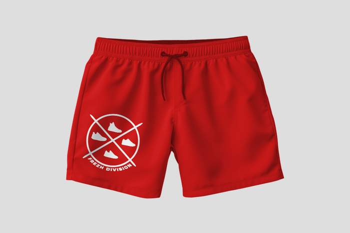 Sneaker Connoisseur V3 Shorts (RED)