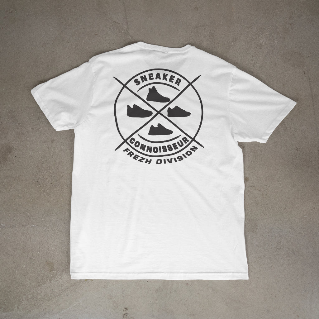 Sneaker Connoisseur V3 Short Sleeve White/Black