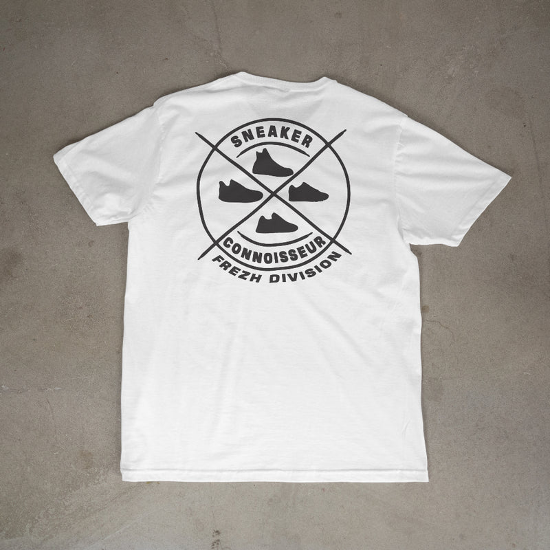 Sneaker Connoisseur V3 Short Sleeve White/Black