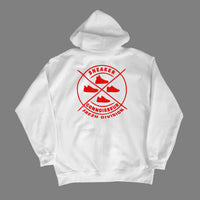 Sneaker Connoisseur V3 Hoodie (WHITE/RED)