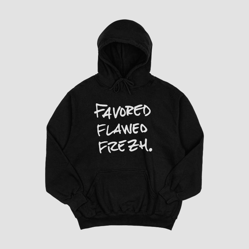 Favor Flawed Frezh Hoodie Blk/White