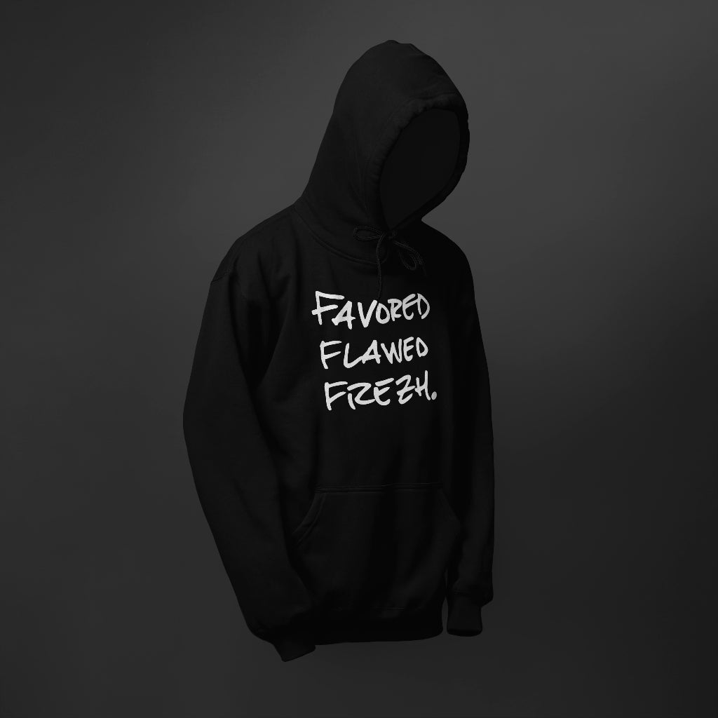 Favor Flawed Frezh Hoodie Blk/White