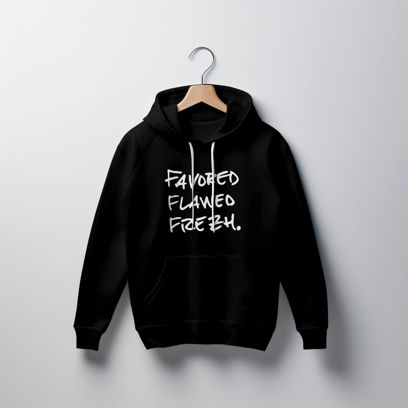 Favor Flawed Frezh Hoodie Blk/White