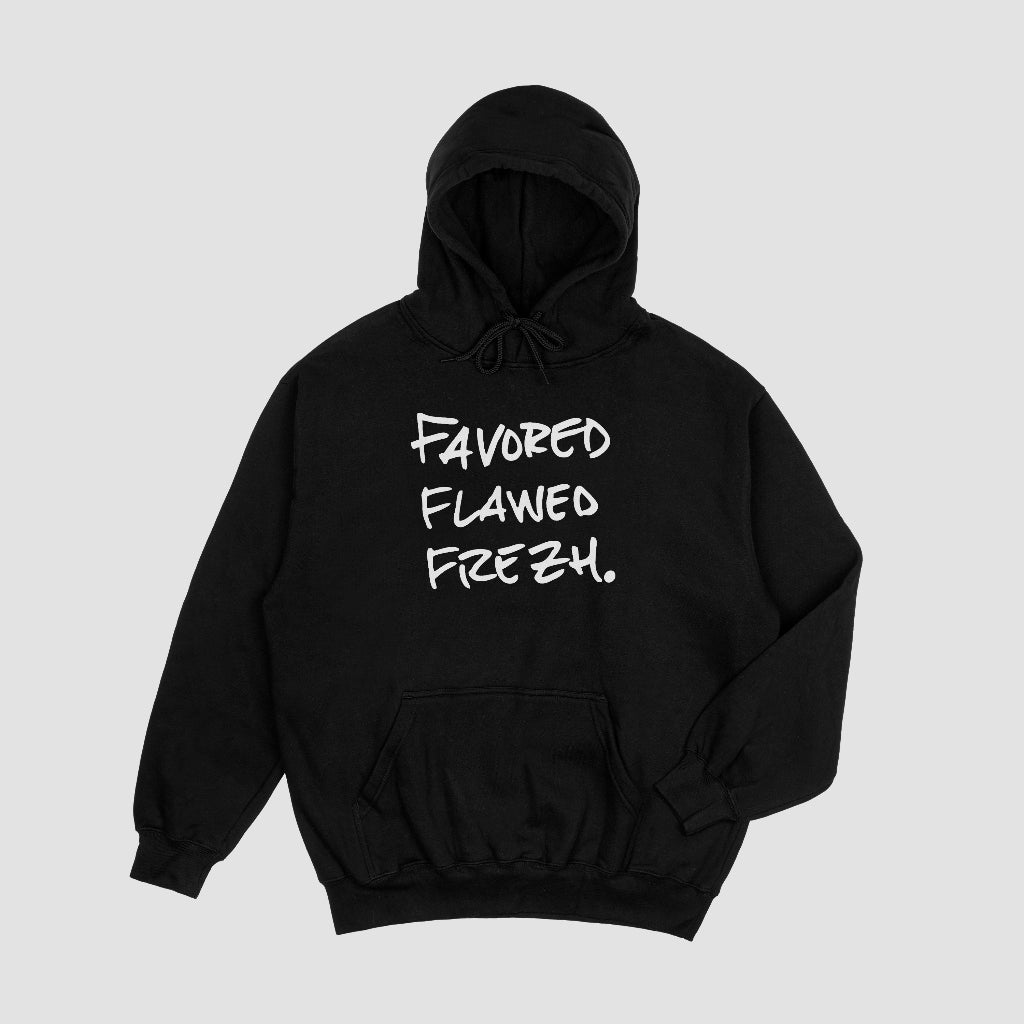 Favor Flawed Frezh Hoodie Blk/White