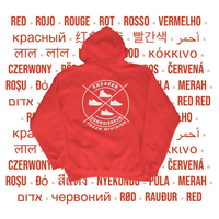 Sneaker Connoisseur V3 Hoodie (RED/WHITE)