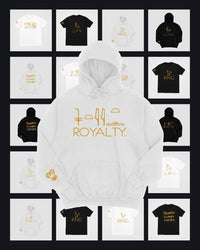 White/Gold Royalty Hoodie