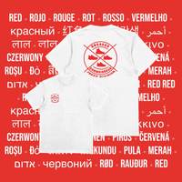 Sneaker Connoisseur V3 Tee (WHITE/RED)