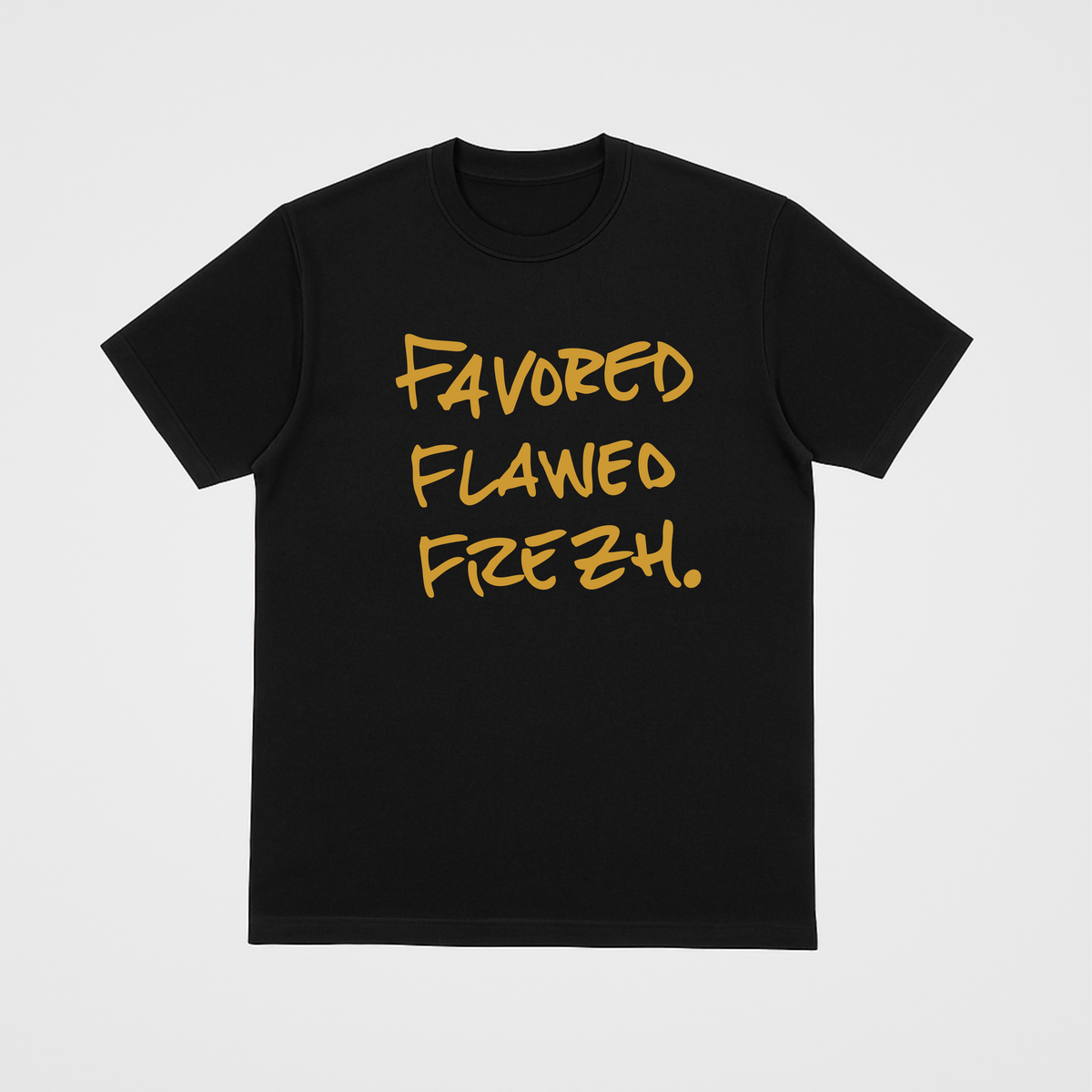 Favor Flawed Frezh Tee Blk/Gold