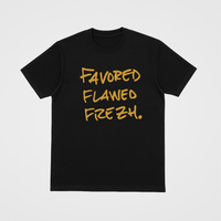 Favor Flawed Frezh Tee Blk/Gold