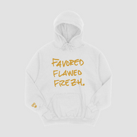 Favor Flawed Frezh Hoodie White/Gold
