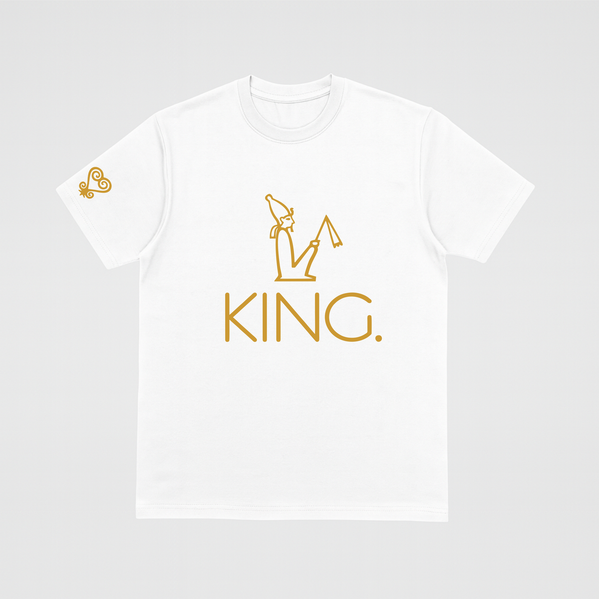 White/Gold King Emoj