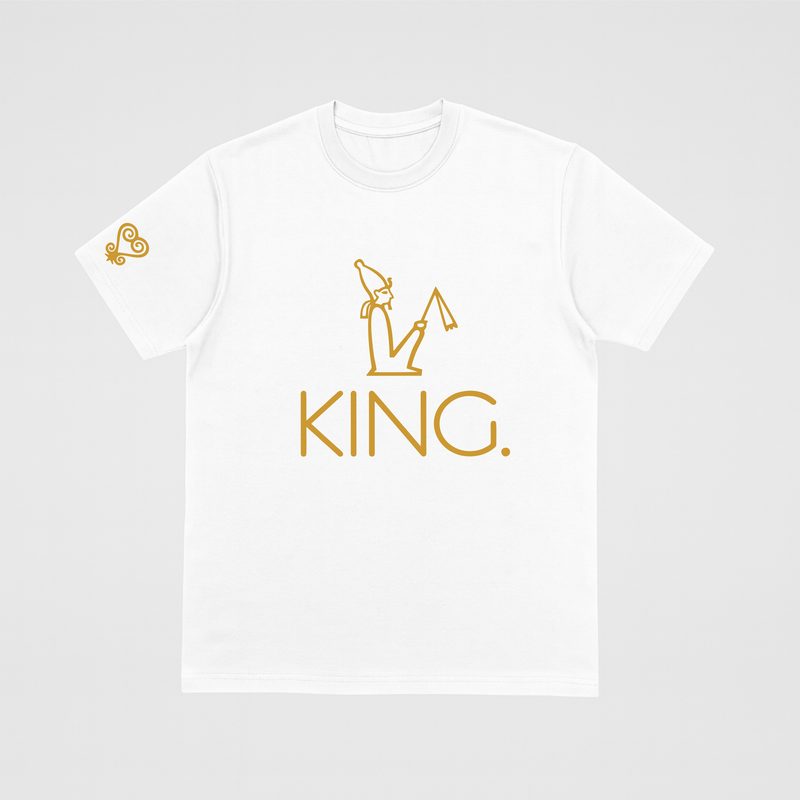 White/Gold King Emoj