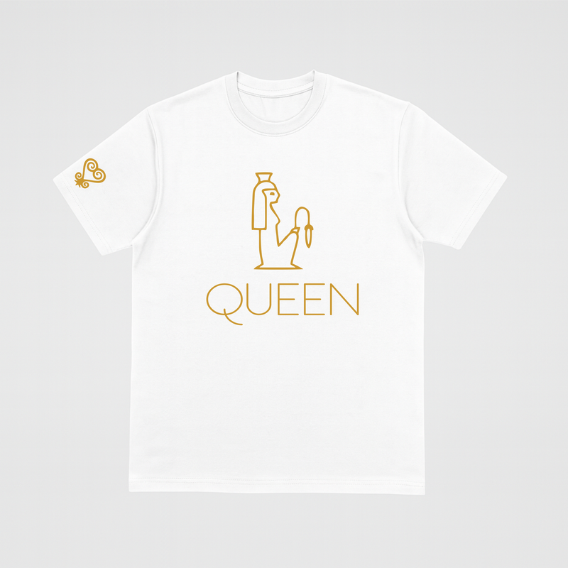 White/Gold Queen Emoj