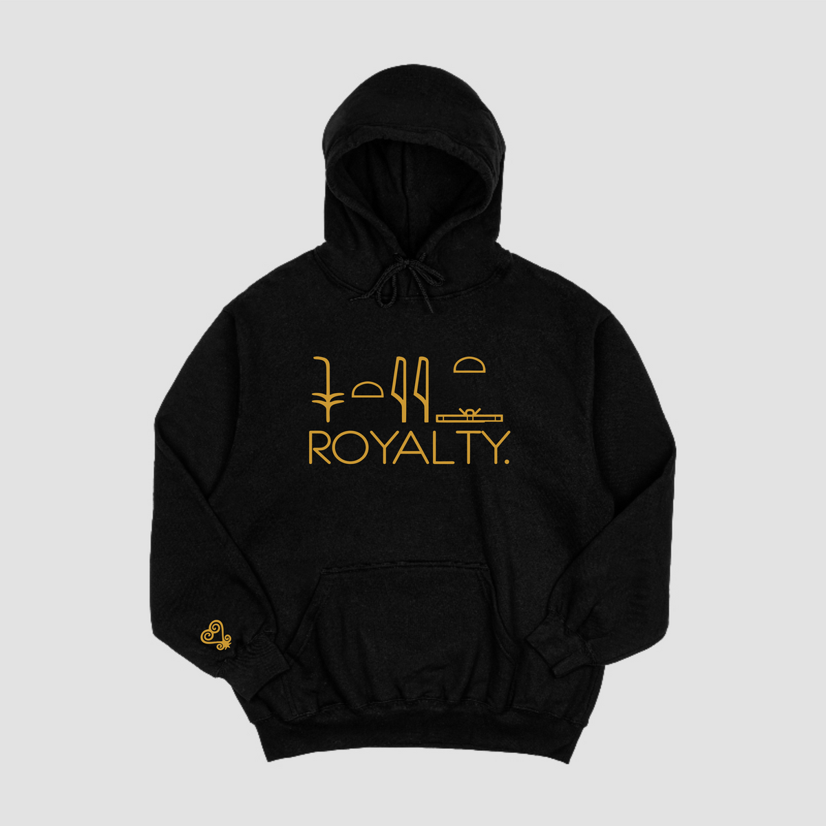 Black/Gold Royalty Hoodie
