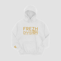 WHITE/GOLD SIGNATURE KEMET HOODIE